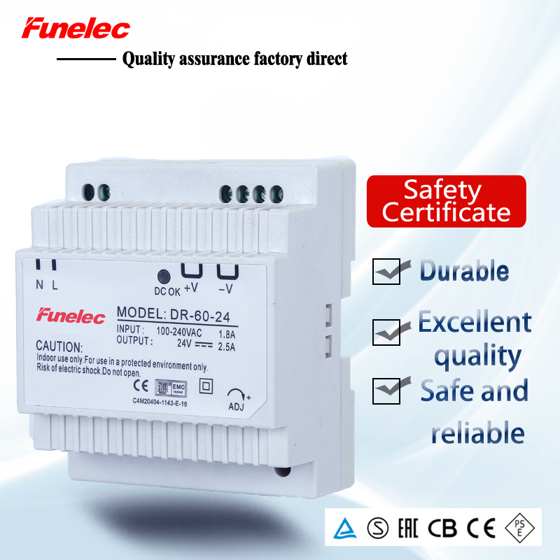 Dr-60-24 12V DIN Rail Switch Power Supply
