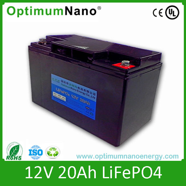 Deep Cycle 12V 20ah Lithium Battery for Multimedia Control Systems