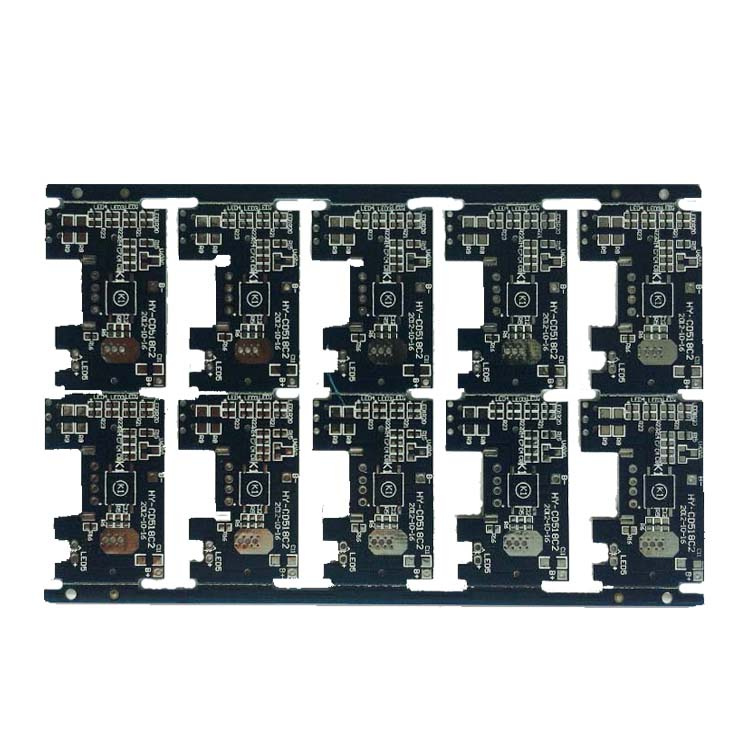 LED Double-Sided Black Ink PCB
