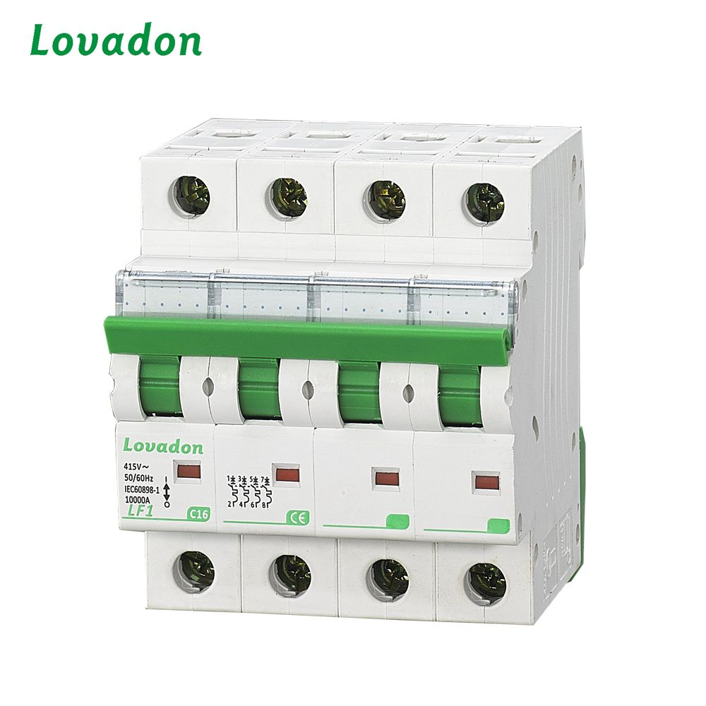 Low Voltage C16 Generator Circuit Breaker MCB Minature Circuit Breaker
