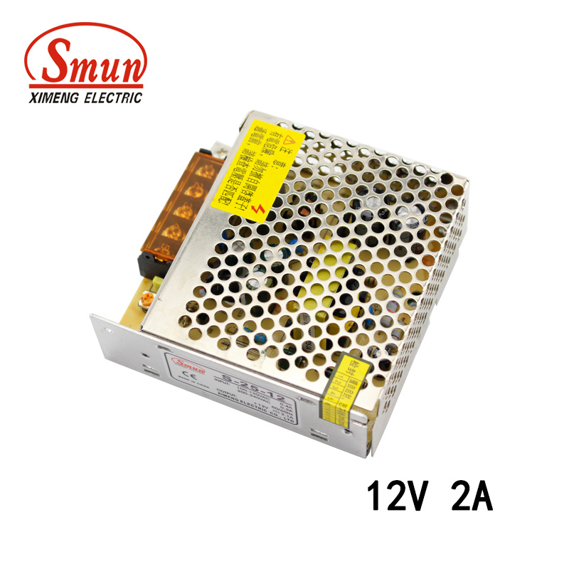 Smun S-25-12 12V 2A SMPS with Ce RoHS Certificate