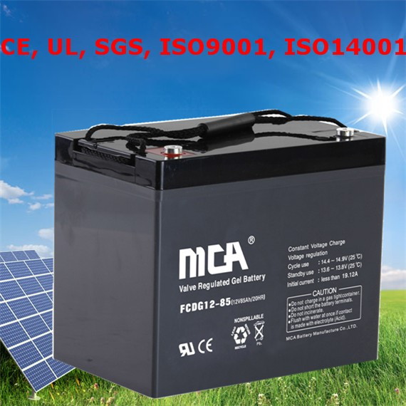 Good Quality Solar Power Battery Solar Energy Battery 12V 85ah Battery