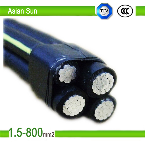 0.6/1kv Al/XLPE ABC Cable with Bare AAAC Neutral Messenger