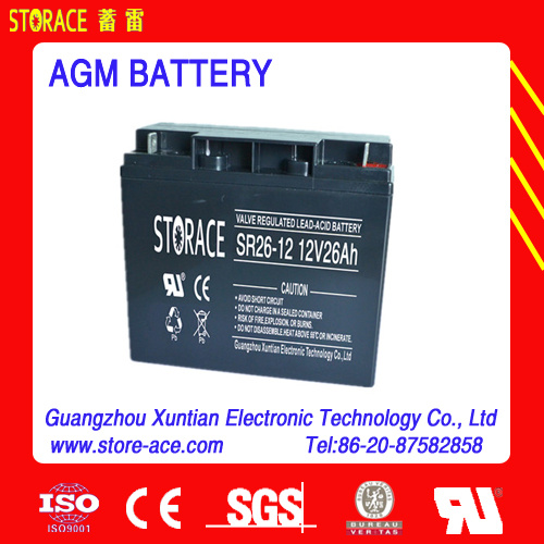 12V Valve Regulated Lead Acid Battery (CE)
