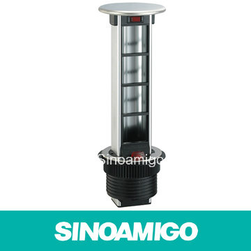 Vertical Pop up Power Tower Socket