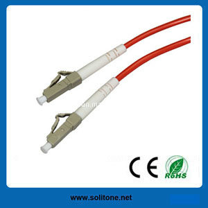 LC Multimode Duplex Fiber Optic Patch Cord