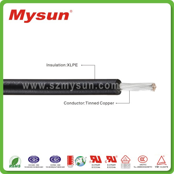 High Quality Insulated, 18AWG PVC Electrical Wire, 105 Degree