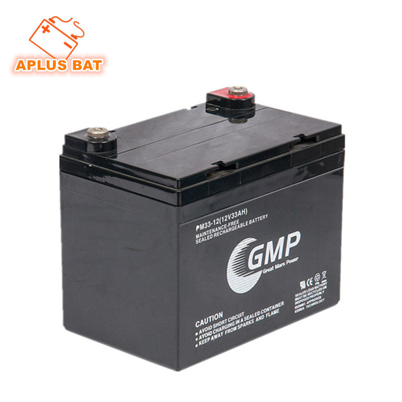 Good Quality UPS Batteries 12V 33ah with Round Button Terminal