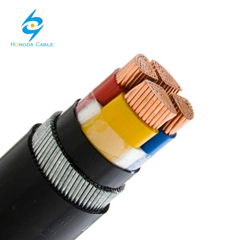IEC 60502 Cu Conductor XLPE/PVC Insulated Swa PVC/PE Sheath Power Cable