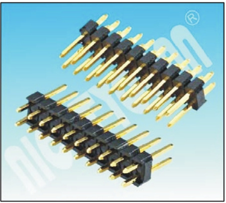 pH2.54mm Dual Row Straight Type Connector Pin Header