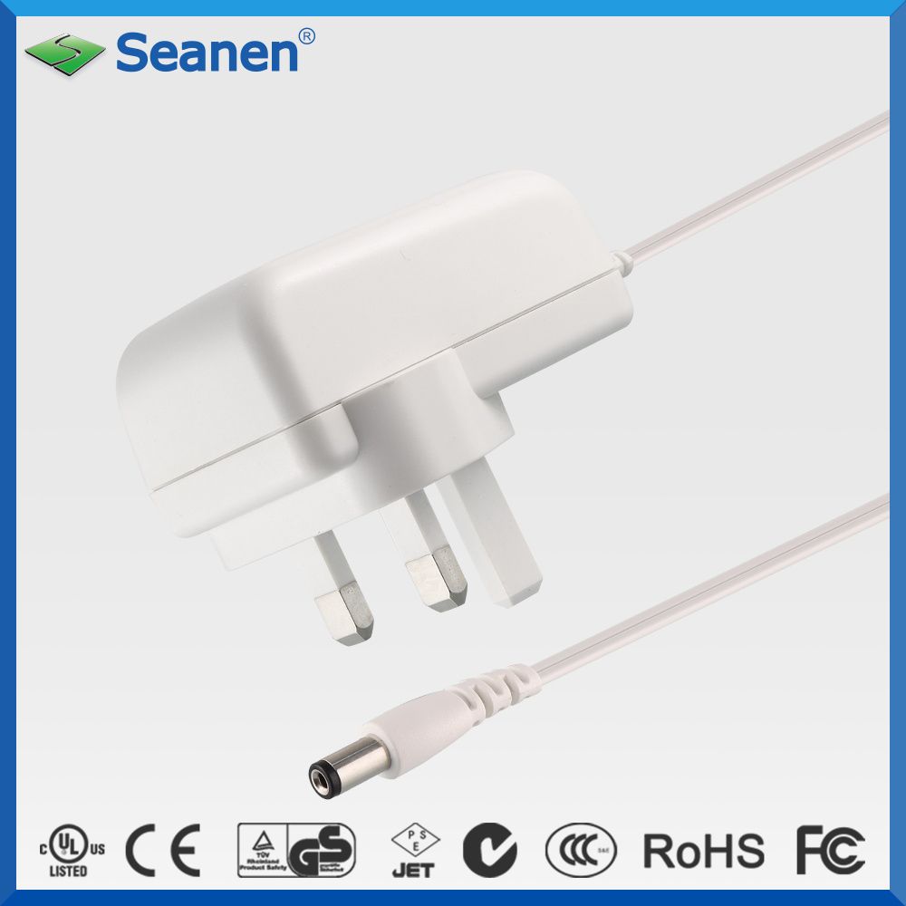 24W 100-240V AC DC 12V 2A Desktop Switching Power Adapter