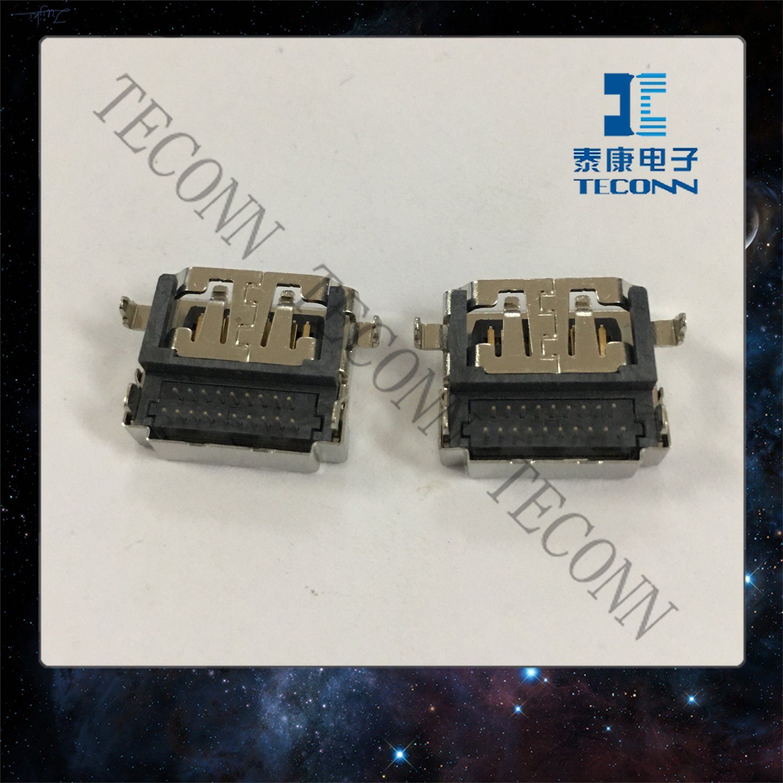 HDMI-a Type J Receptacle Connector