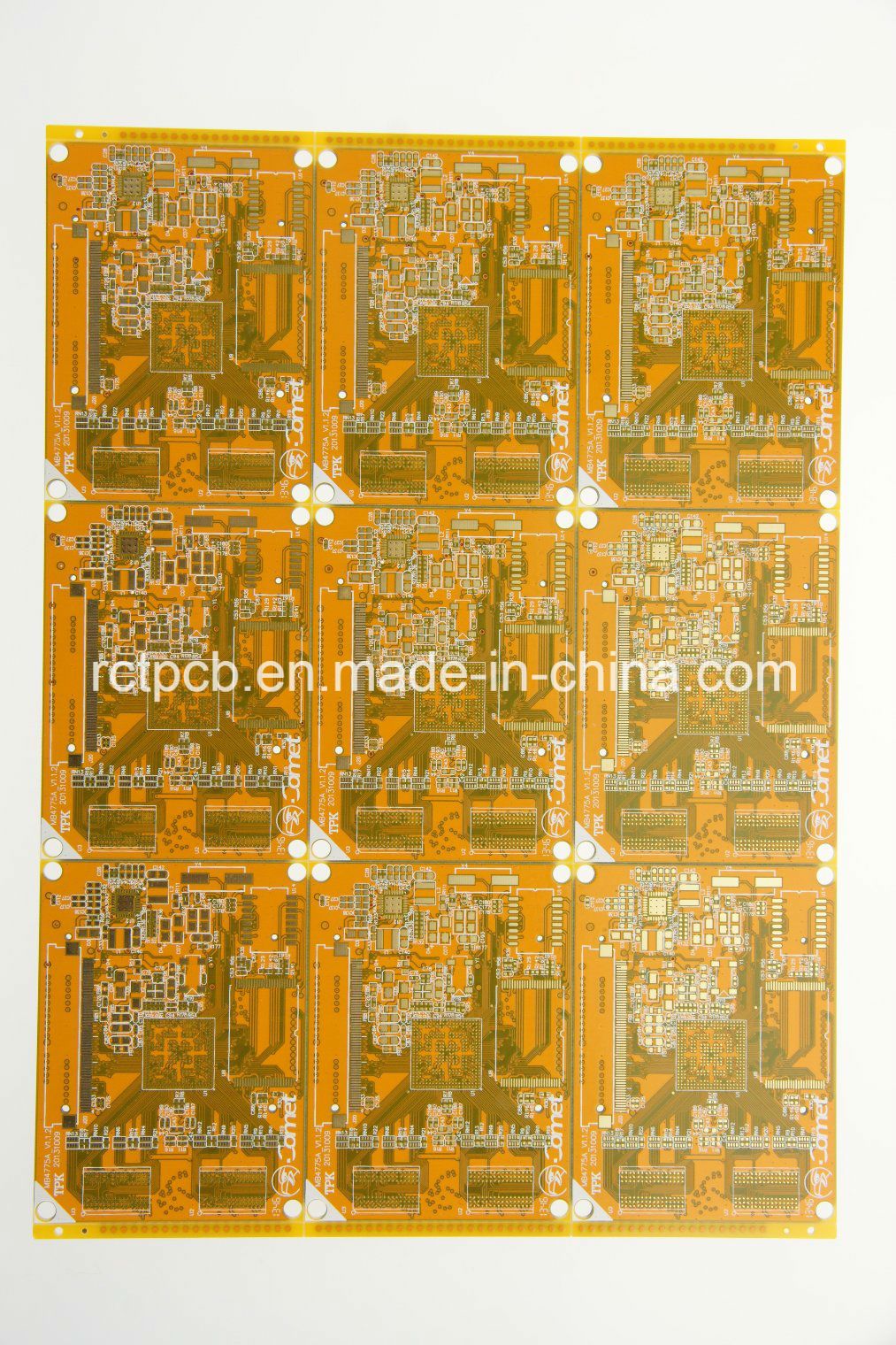 12 Layer Immersion Gold Rigid PCB