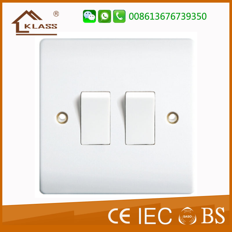 Good Price High Quality Bakelite 2 Gang Wall Switch