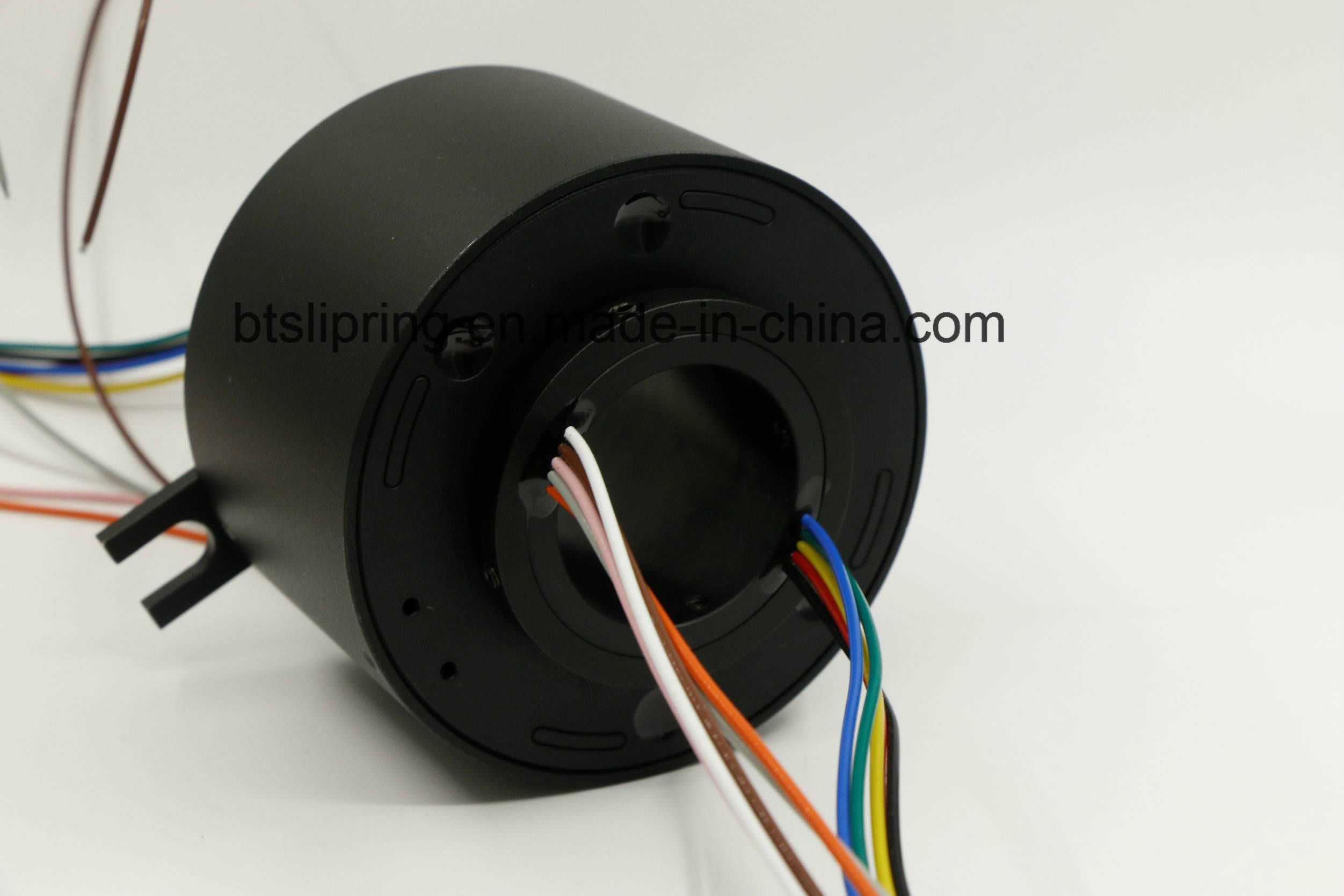 Multi-Circuit Through Hole Slip Rings for Test Instrument