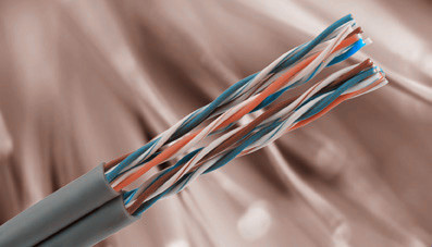 Category 5 Enhanced UTP Twin (Dual) 4 Pair Cable