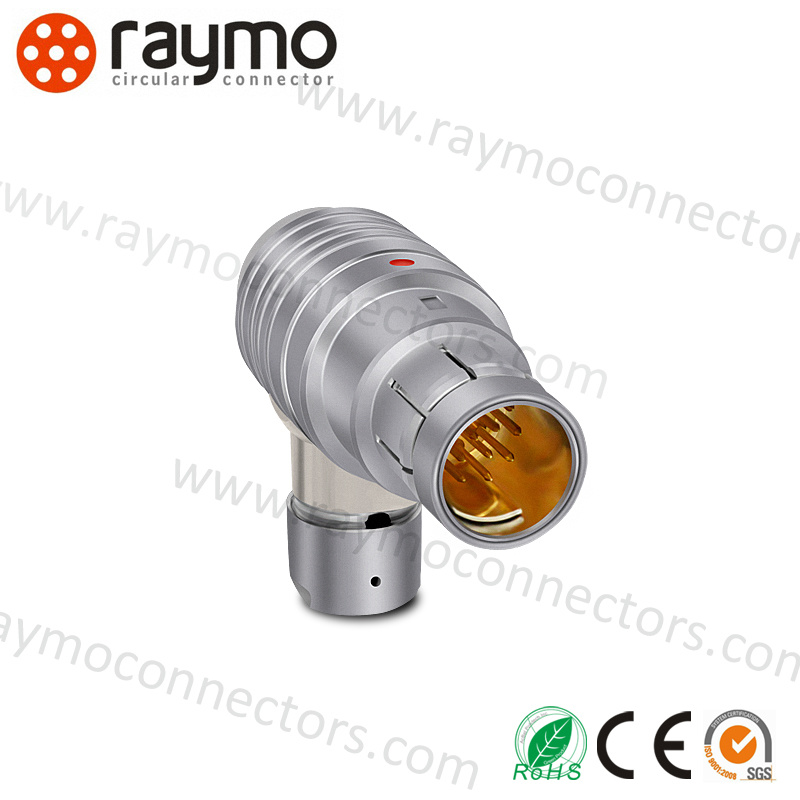Wso 103 Right Angle Elbow Cable Mouted Plug Circular Connector