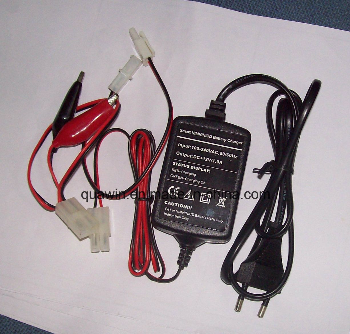8cells 12V 1A NiMH NiCd Battery Charger