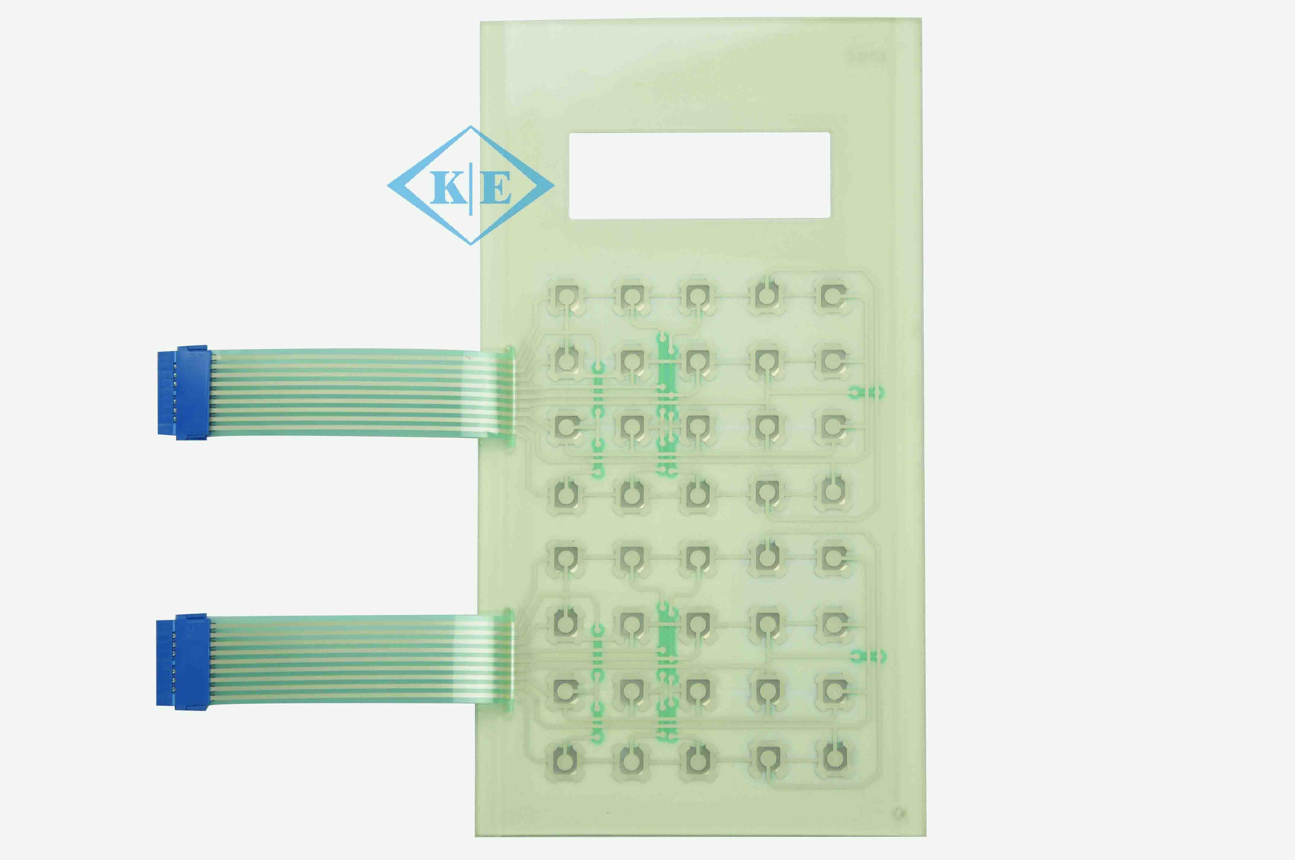 OEM Tactile Membrane Switch Control with Berg Housing