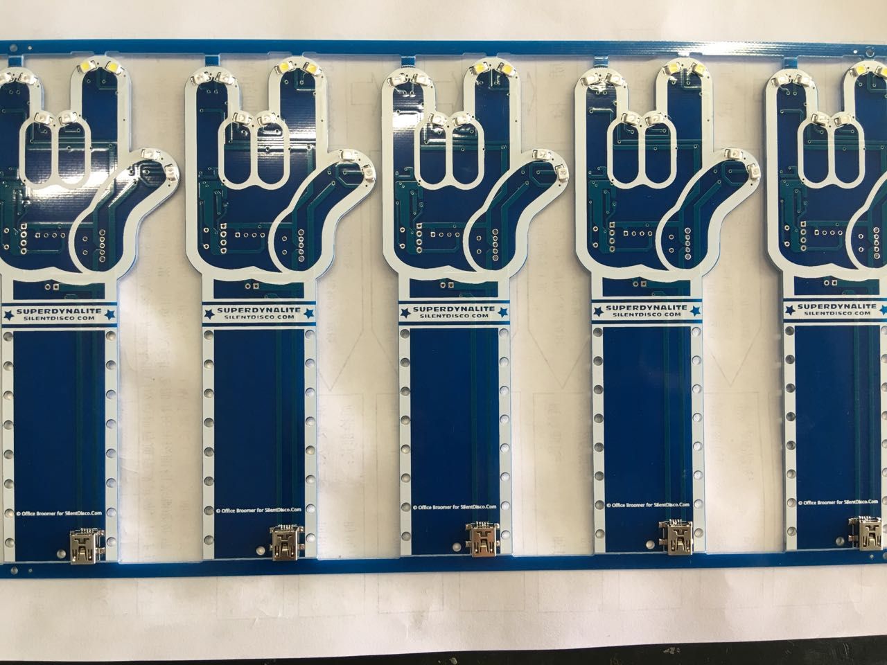 Customized PCB Hand Light for Headphone