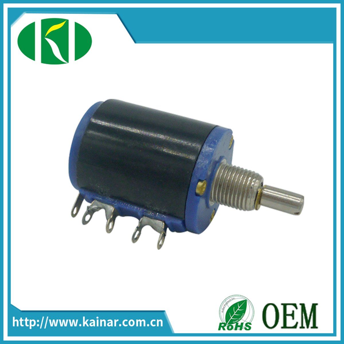 Wxd3-12 5 Turns Precision Wirewound Potentiometer