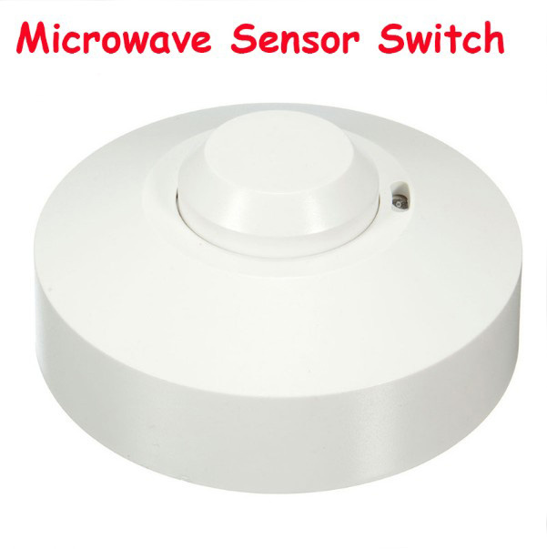 Sj700 5.8GHz 360 Degree Time Setting Microwave Sensor Radar Body Sensor Motion Hf Detector Light Switch