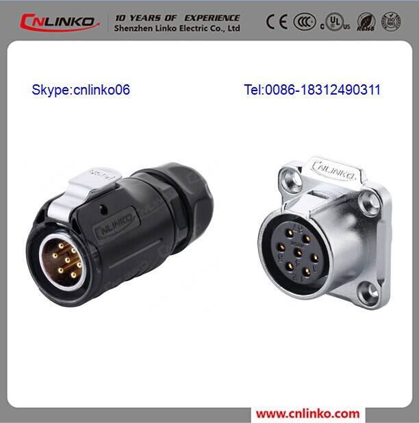 Generator Electric Power Plug Cnlinko IP67 Waterproof Connector