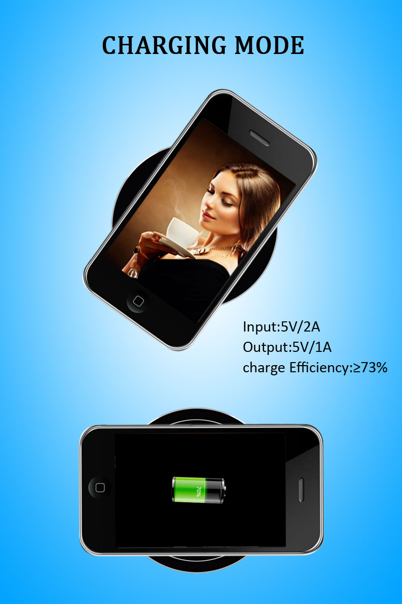 Wireless Charger for Samsung LG iPhone