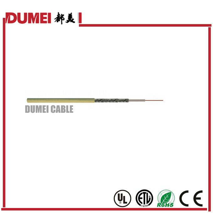 75ohm Syv75-3-2 Double Braiding Coaxial Cable for Communication