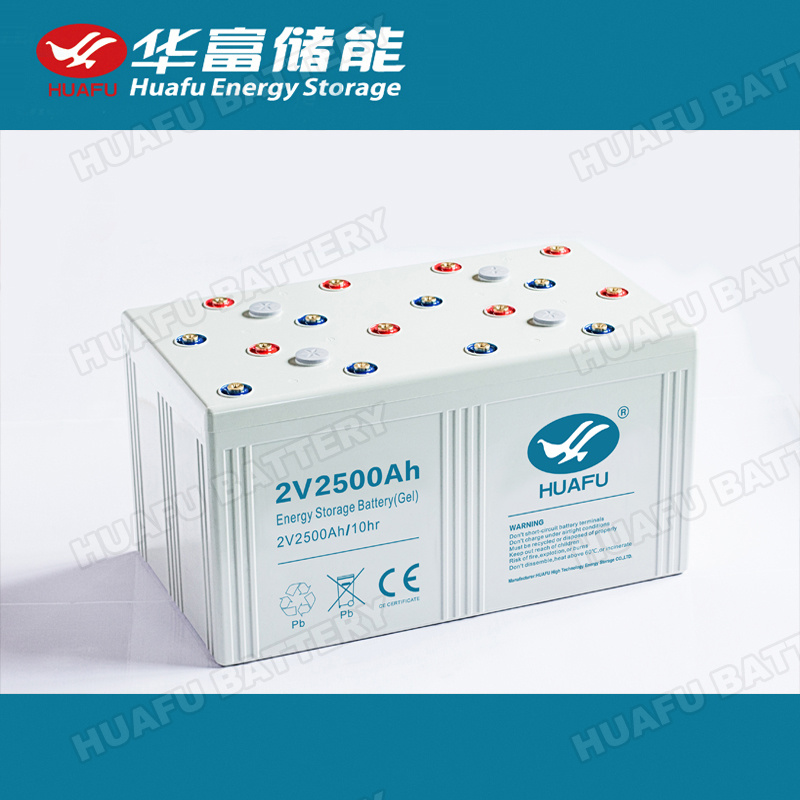 2V 2500ah Rechargeable Lead Battery