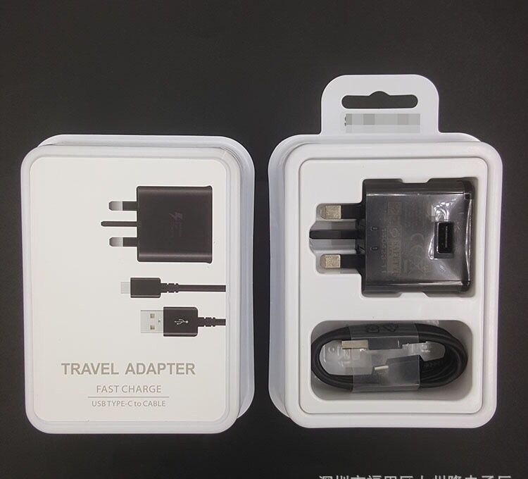Original 2in1 Fast USB Wall Charger for Samsung S8/Note 8