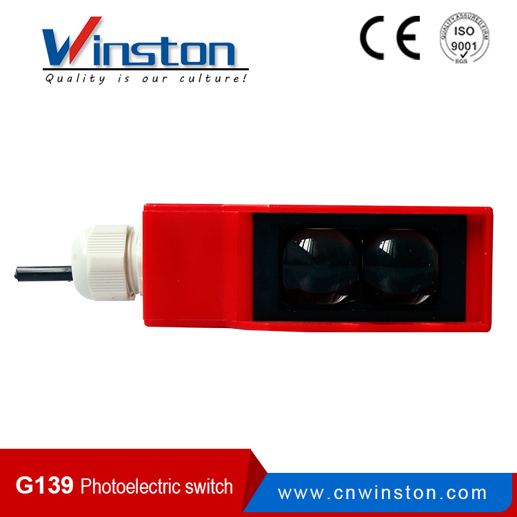 G139 Diffuse Type 10m Detection Distance Photoelectric Switch Sensor with Ce