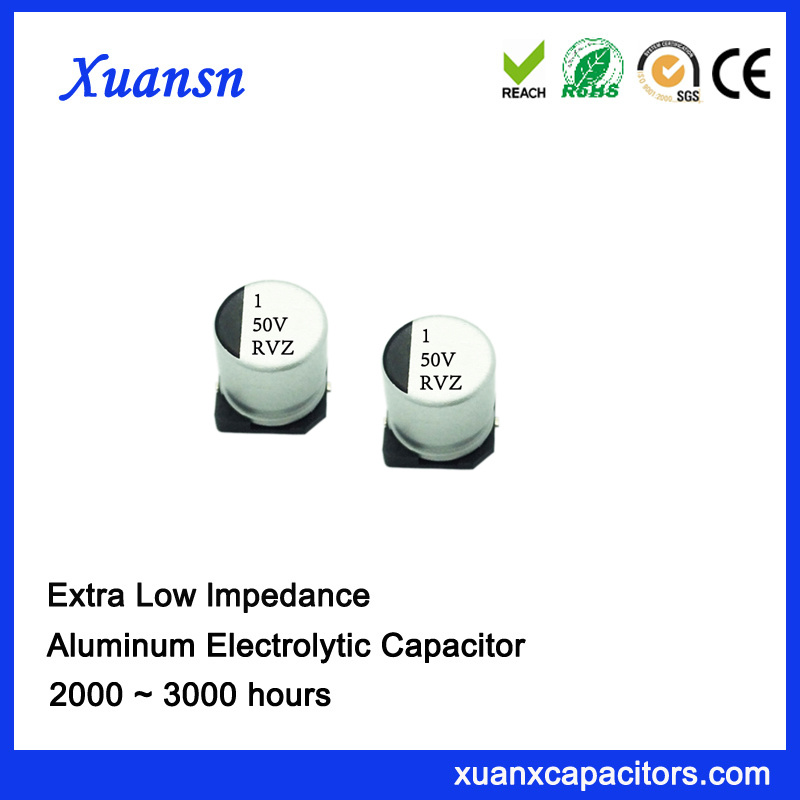 50V 1UF SMD Capacitor Electrolytic for Power Supply