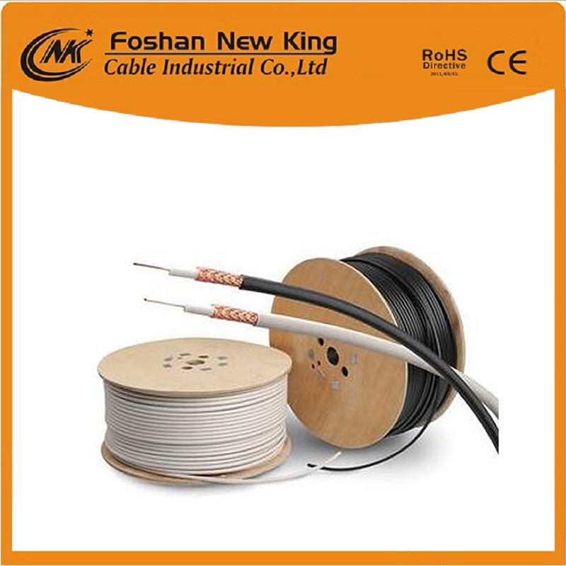 Factory Standard Shield Rg59 Coaxial Cable with Bc/CCS Conductor
