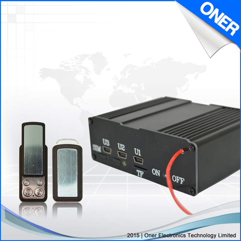 GPS Fleet Vehicle Tracker with Remote Engine Cut