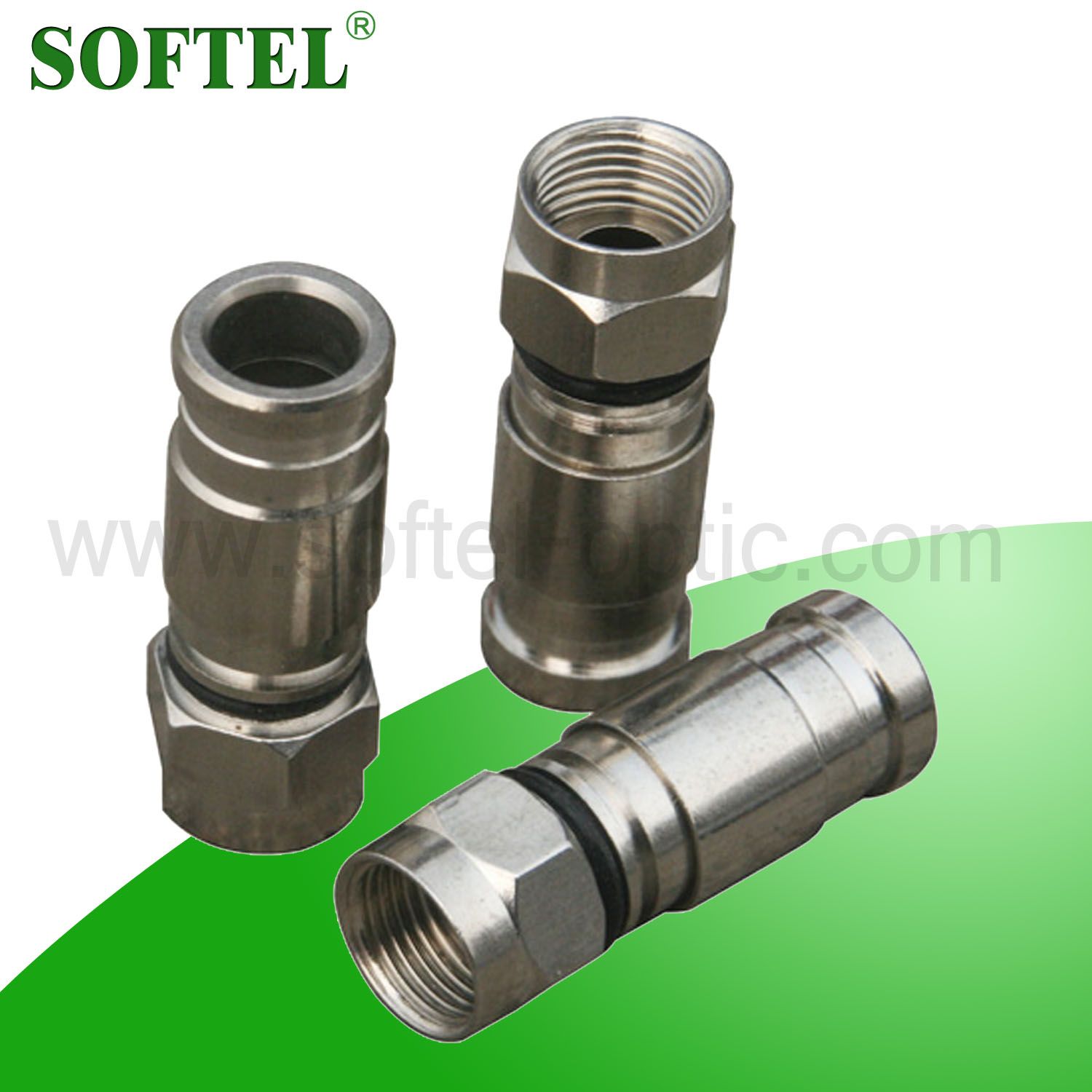 Suitable for RG6/Rg59 Coaxial Cable Compression F Connector