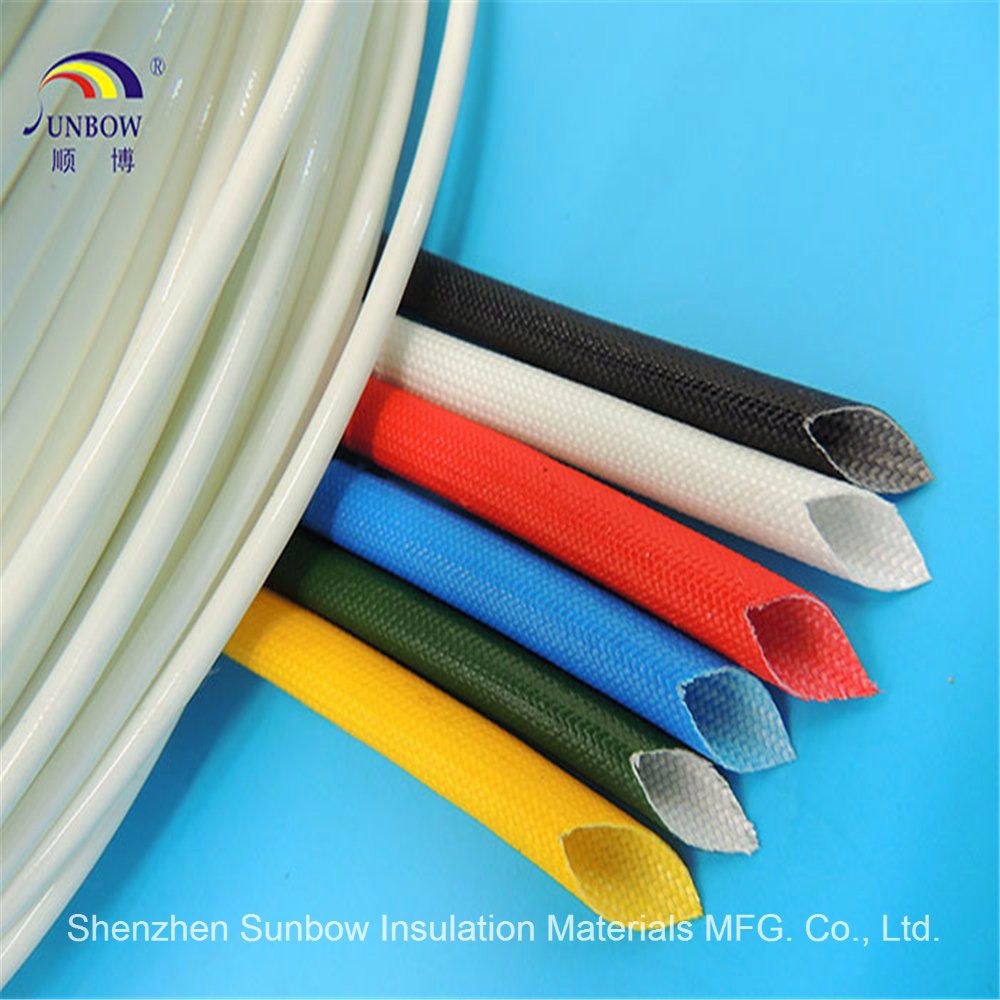 Fiberglass Sleeving Coated with Silicone Resin-SGS