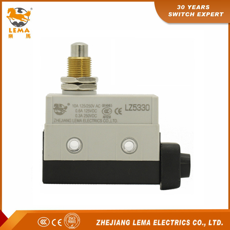 Lema Panel Mount Push Plunger 10A 250V Lz5330 Sealed Limit Switch