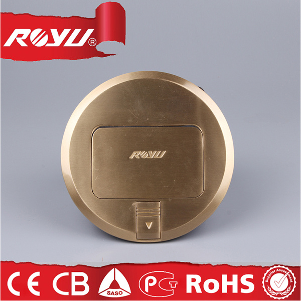 220V Universal Multi Pin Plug Electrical Floor Mounted Sockets