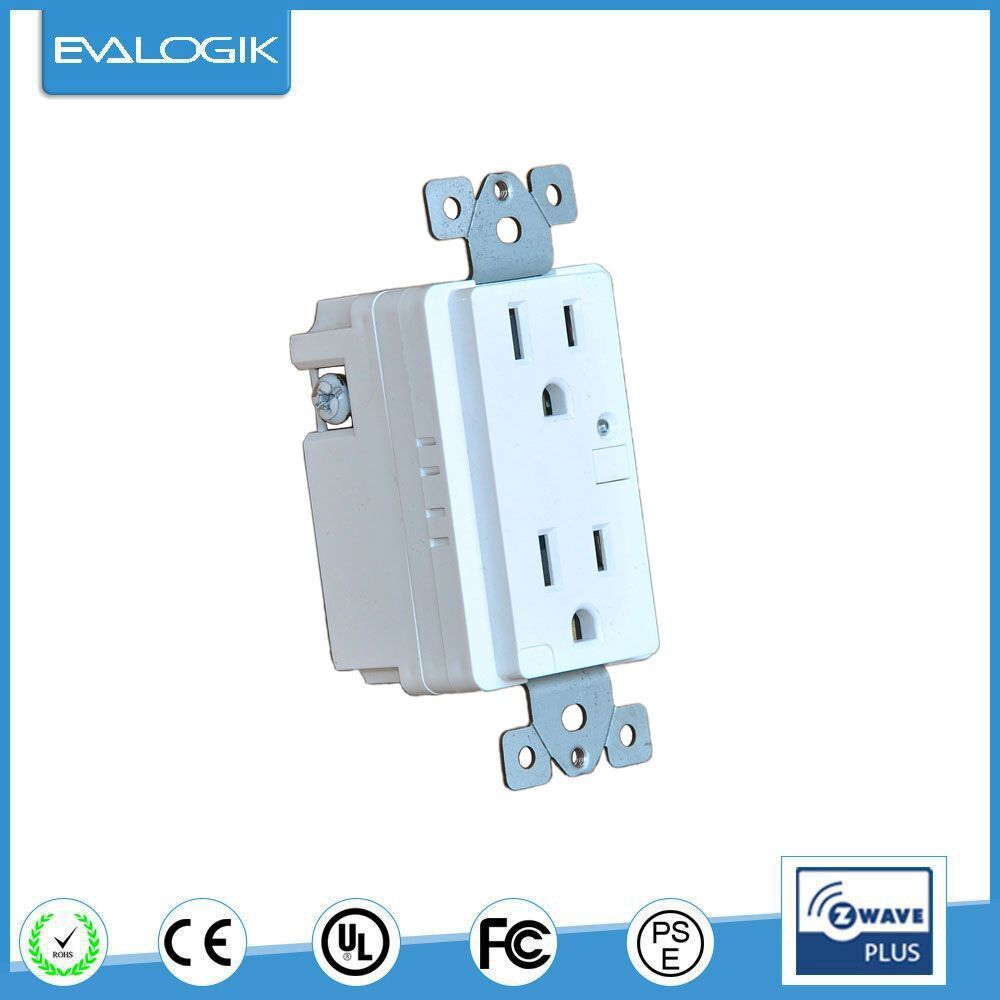 Z-Wave Wall Mounted Outlet Built-in Power Meter (ZWP32)
