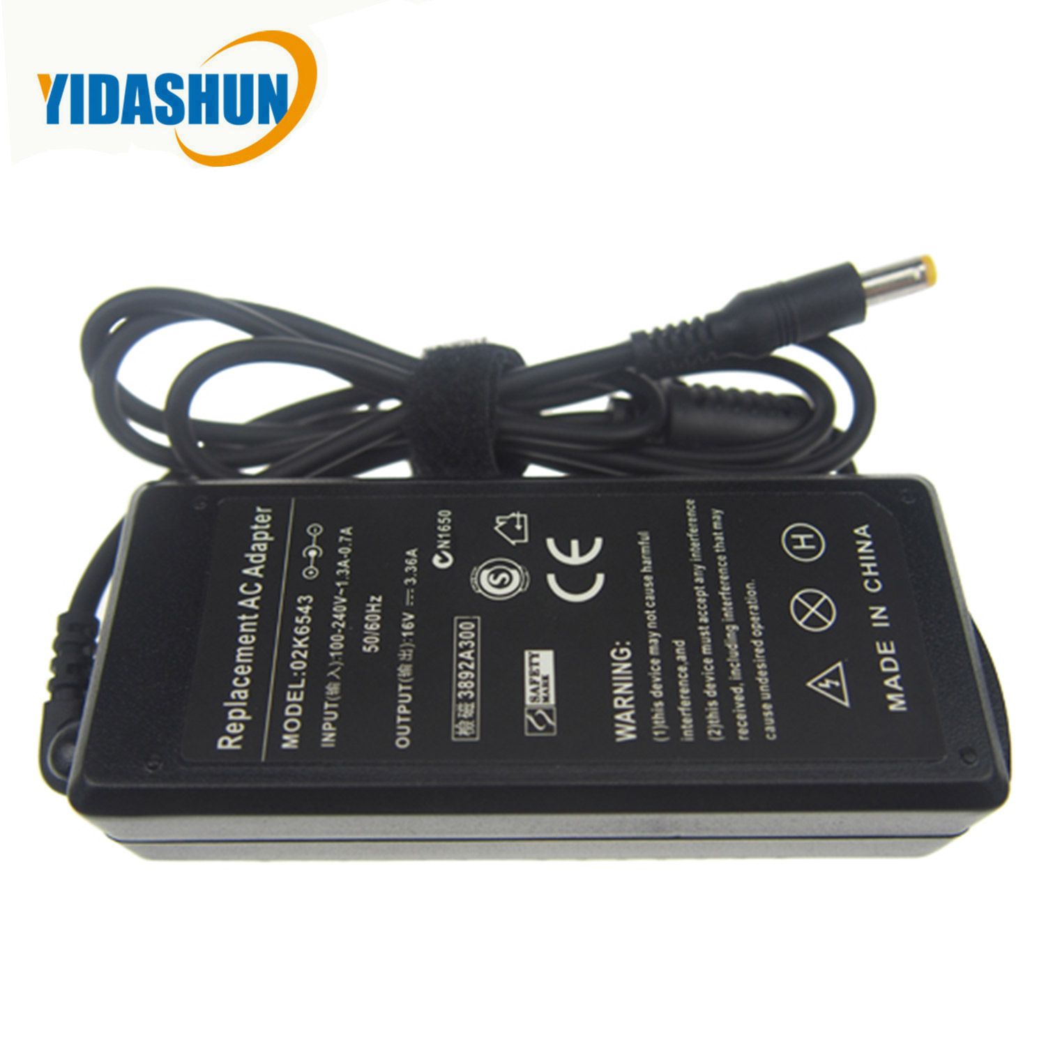 16V 3.36A 5.5*2.5 DC Tip Laptop AC Adapter Power Adapter