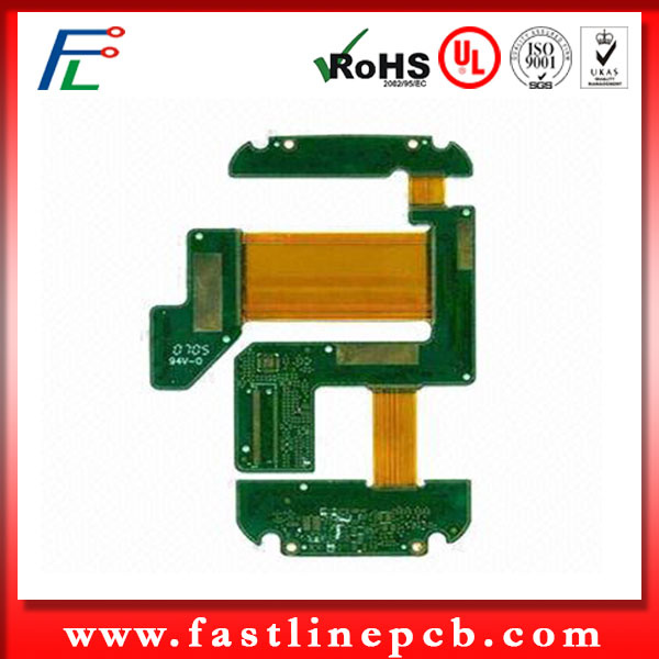 Good Price 4 Layers Rigid Flex PCB with 1oz Copper Thickness