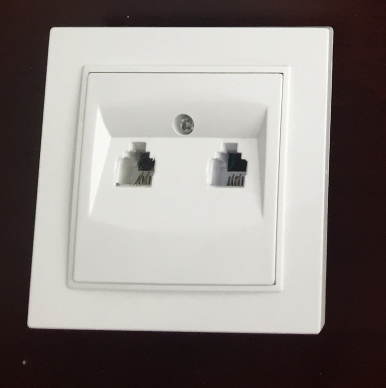 Phone Socket with CE Certificate Double F3134