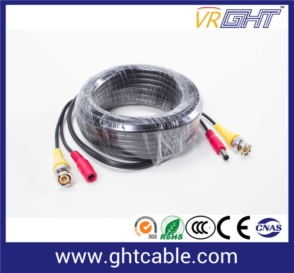 CCTV Cable with BNC & DC Plugs for CCTV Camera/Security Survilliance