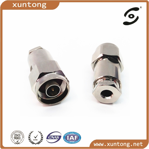 RF N Male Right Angle Clamp Type Connector for Rg58