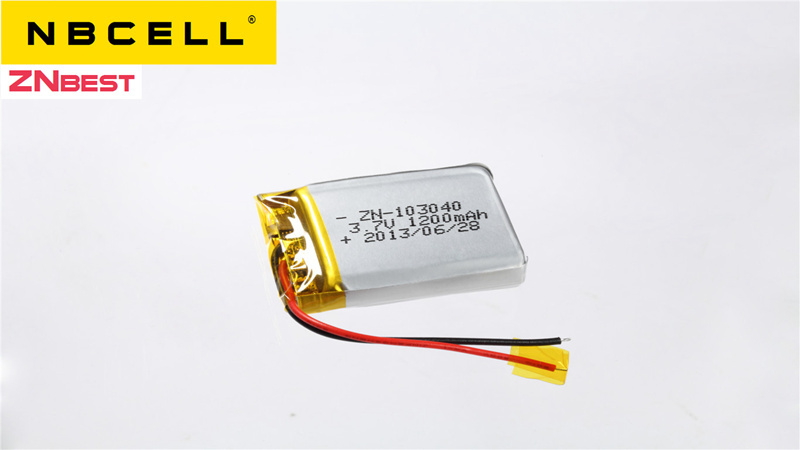 Hotsale 3.7V 1200mAh 103040 Lithium-Ion Polymer Battery