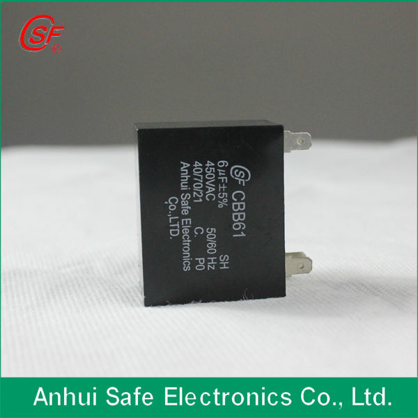 High Quality Cbb61 Metallized Polypropylene Film Capacitor 35UF