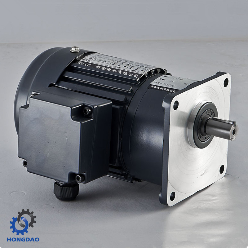 200W Slowdown AC Geared Motor with Speed Reducer_D