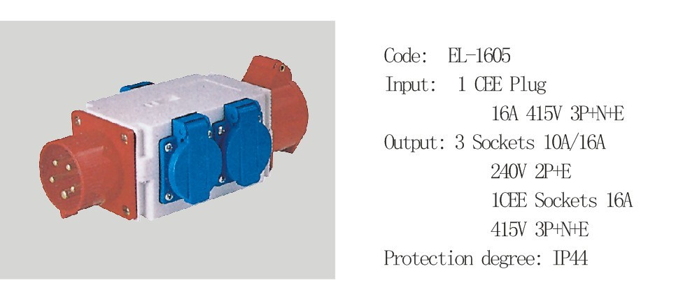 PC Plug Socket Coupling (EL-1605)