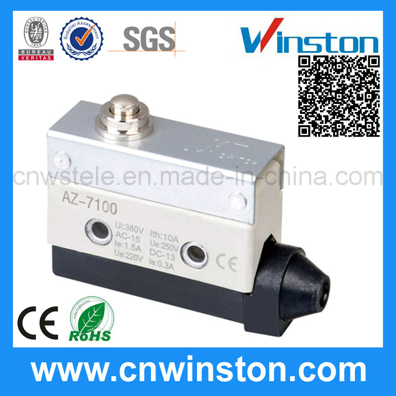Pressure Miniature Short Push Plunger Type Micro Switch with CE